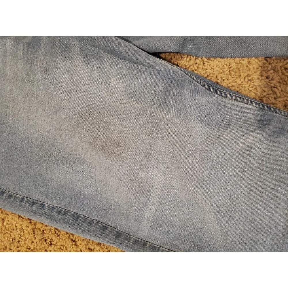 TPJ The Perfect Jean Men 40x34 Blue Stretch Denim Bootcut Thick Thicc Jeans